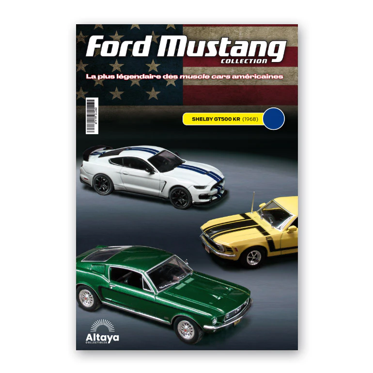 Miniature Altaya 1/43 Ford Mustang Shelby 1966 Bleue, Série Fast & Furious, Neuve - Modèle Métal