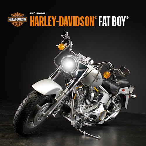 Model motocykla Harley-Davidson Fat Boy | DeAgostini PL