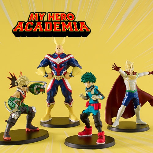 Figuras De Pared My Hero Academia – Colección De Héroes Y Villanos – Tamaño 6 Cm – Surtido De 6 Figuras – Ideal Para Decorar Y Coleccionar