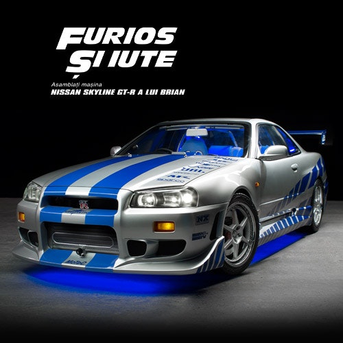 Model Nissan Skyline GT-R R34 de Colecție | De Agostini