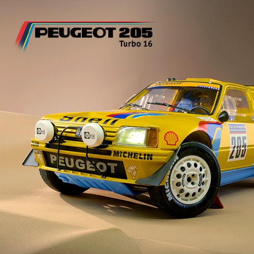 Assembla la leggendaria PEUGEOT 205 Turbo 16 | DeAgostini Italia