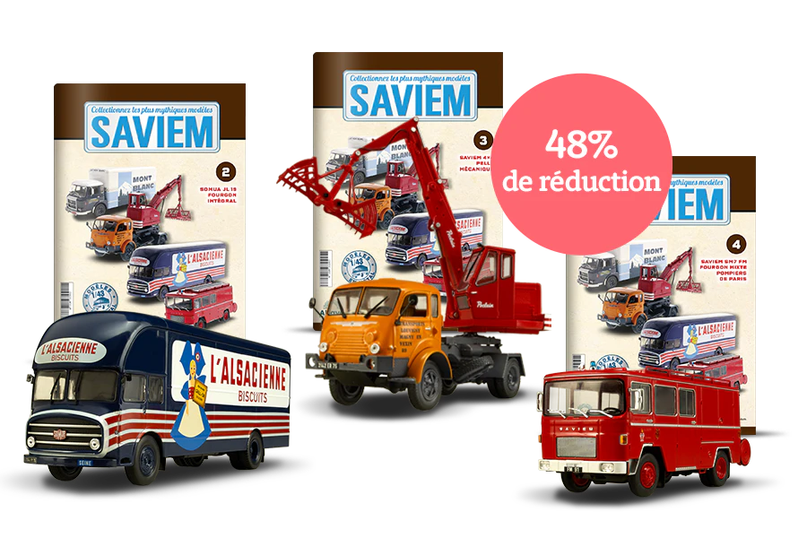 Image montrant deux couvertures de magazine avec le produit et deux figurines. Une bannière sur l’image indique « N°3 gratuit » dans un sceau circulaire et le prix 26,99€ barré.