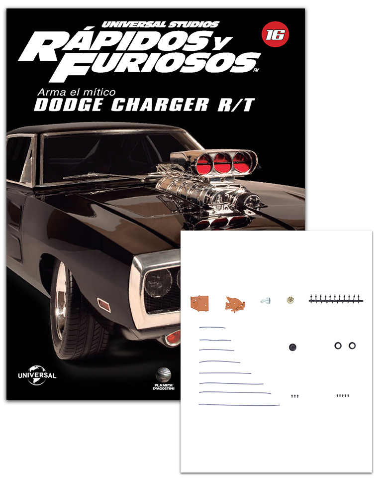 Maquette Altaya Fast & Furious – Dodge Charger SRT à Monter, Complète Et Neuve