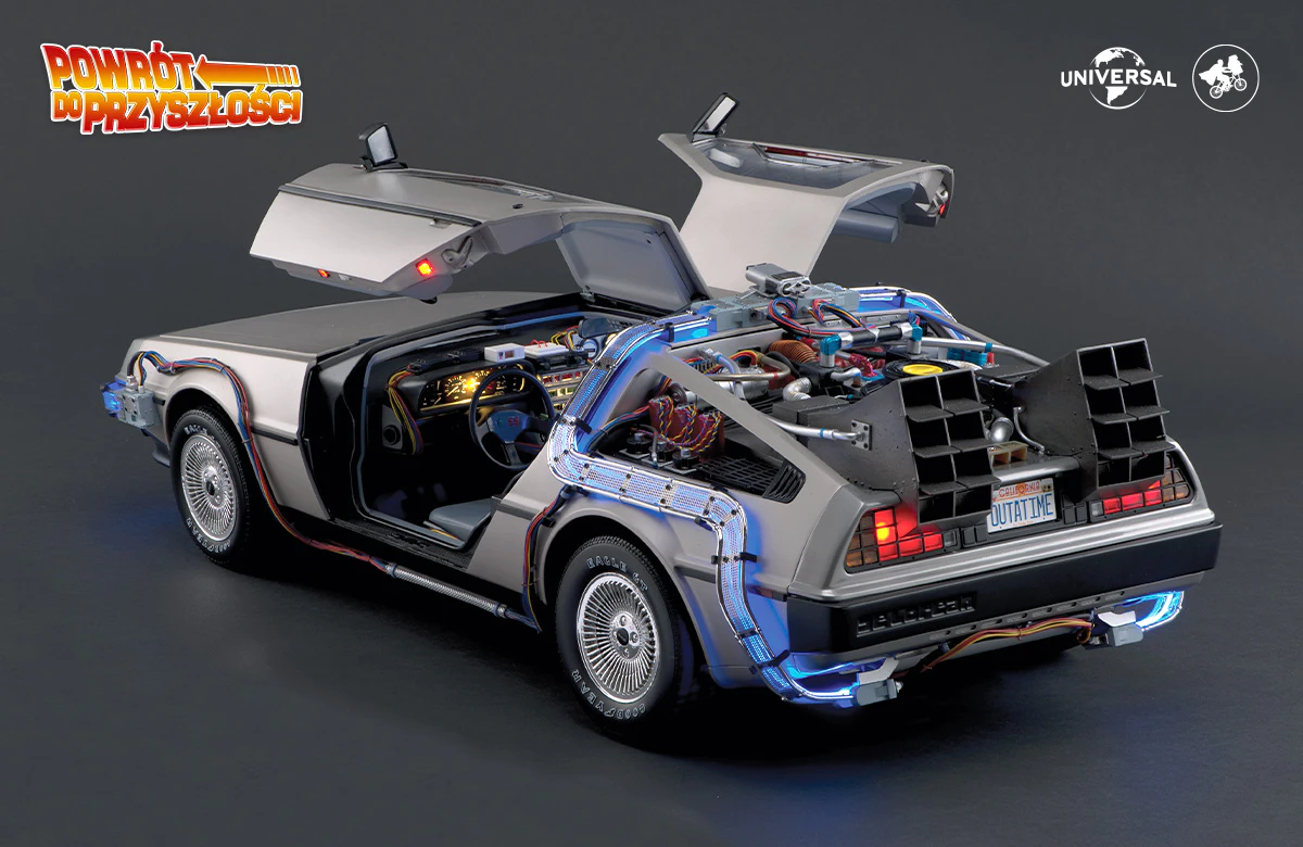 デロリアンDMC 1:8 EAGLEMOSS バック・トゥ・ザ・フューチャー 1/8 バック トゥ ザ フューチャー デロリアン のすべて