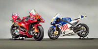 Moto in scala 1:12 del campionato Moto GP