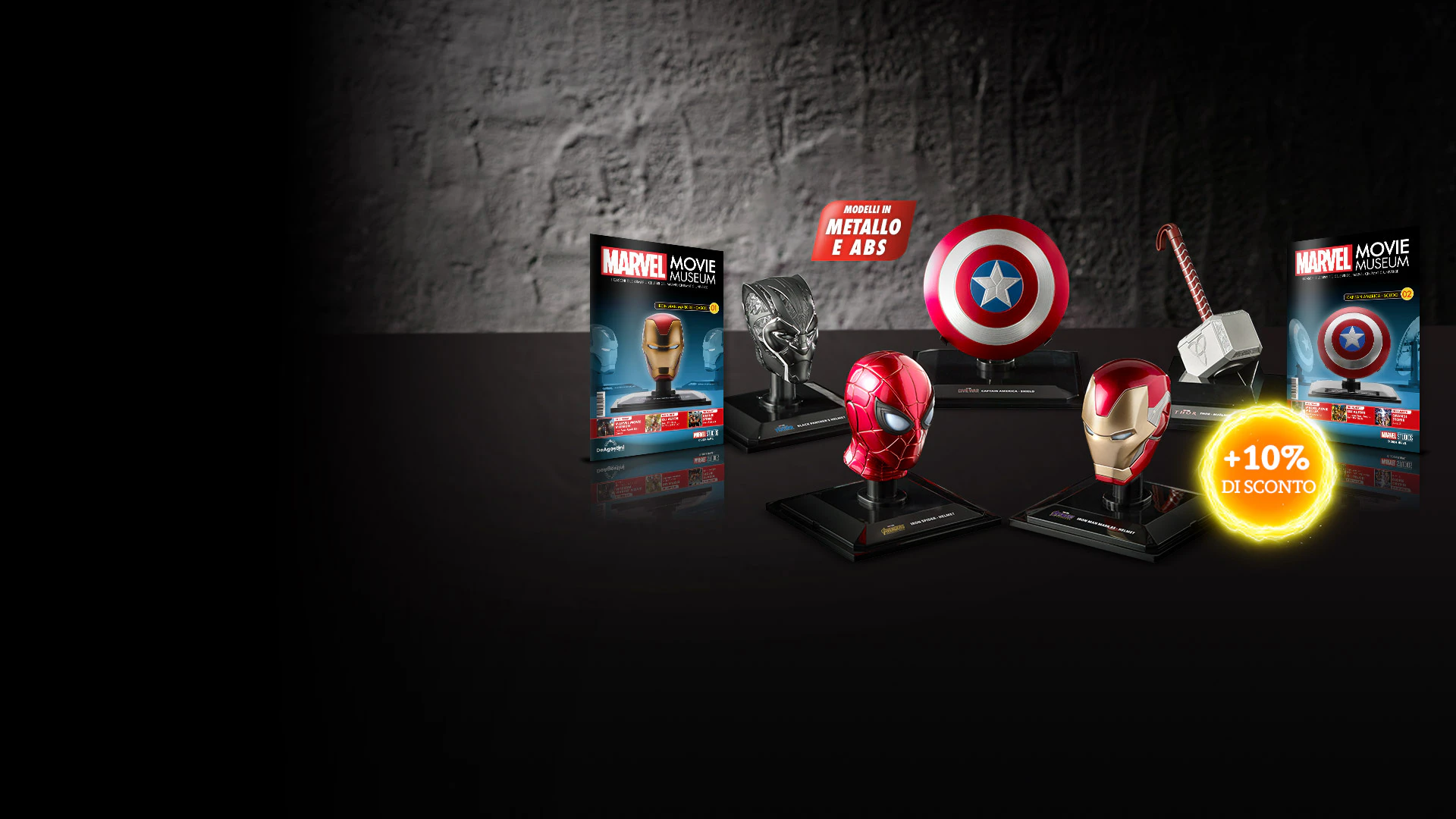 DeAgostini MARVEL MOVIE MUSEUM 5点セット DeAgostini MARVEL MOVIE MUSEUM 5点セット MARVEL Movie Museum