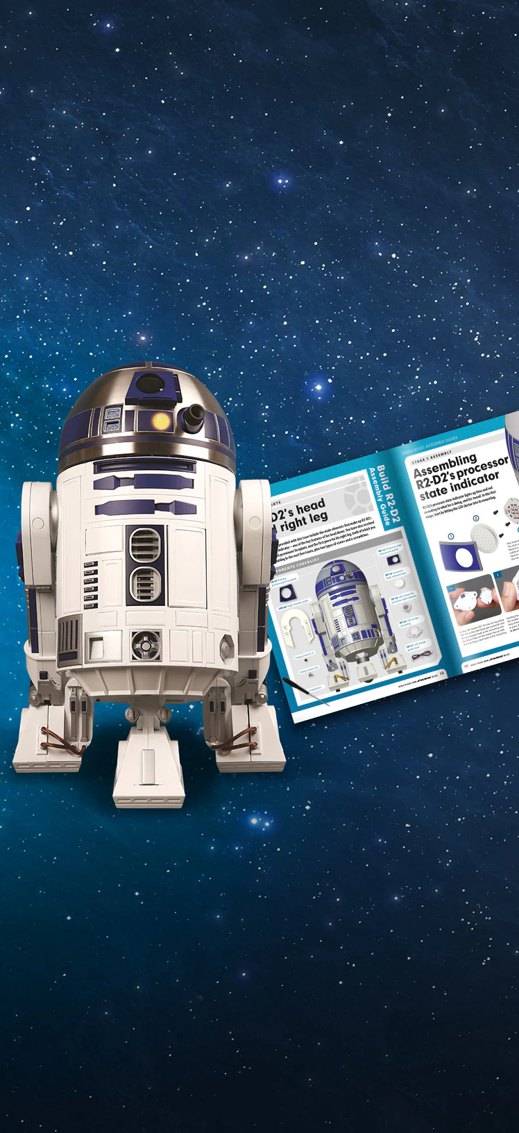 Obrázek robota R2-D2 ze Star Wars na galaktickém pozadí. Obrázek obsahuje propagační text: „1. zásilka jen za 29 Kč”.