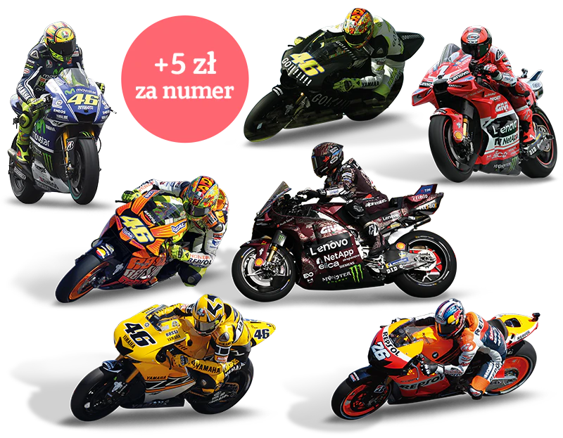 5 moto aggiuntive per l'offerta premium
