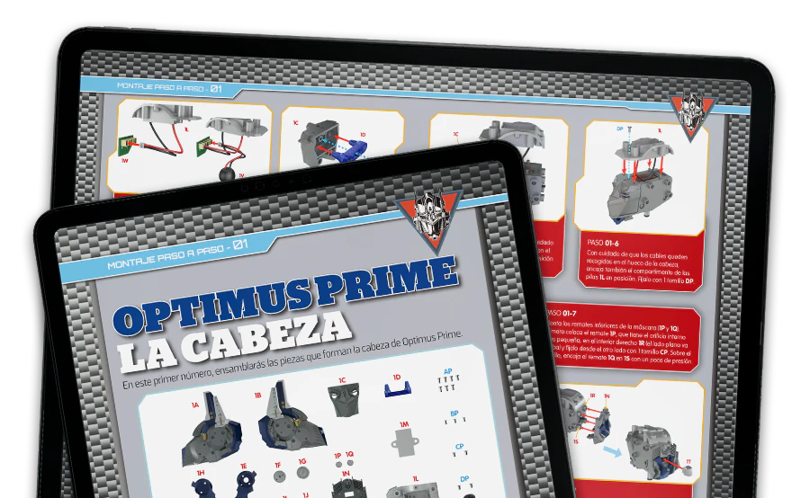 Image of a magazine showed in a tablet. A banner on the image reads "Magazines in English".