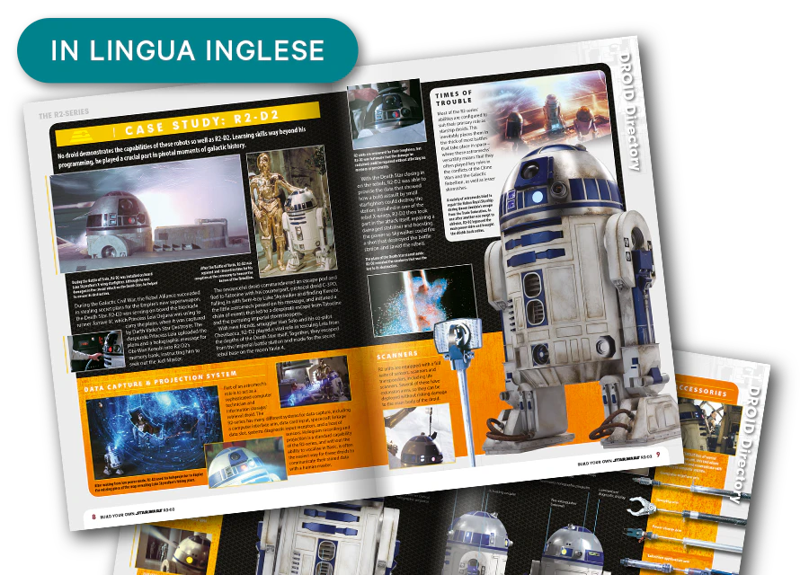 Image of an open magazine from a distance. A banner on the image reads "Magazines in English".
